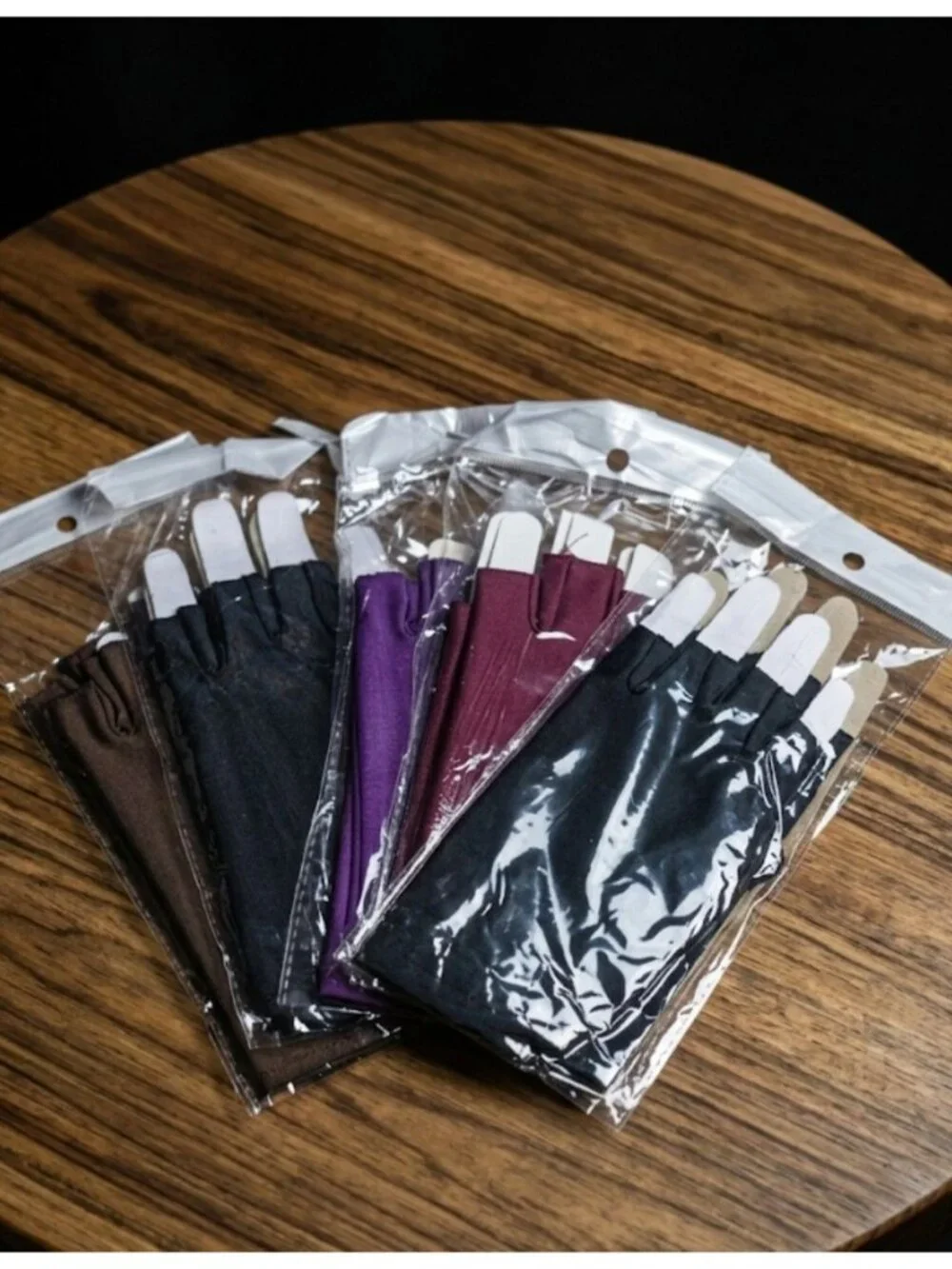 Set of 9 Fingerless Sun Gloves for Women UV Protection Driving Summer Outdoors